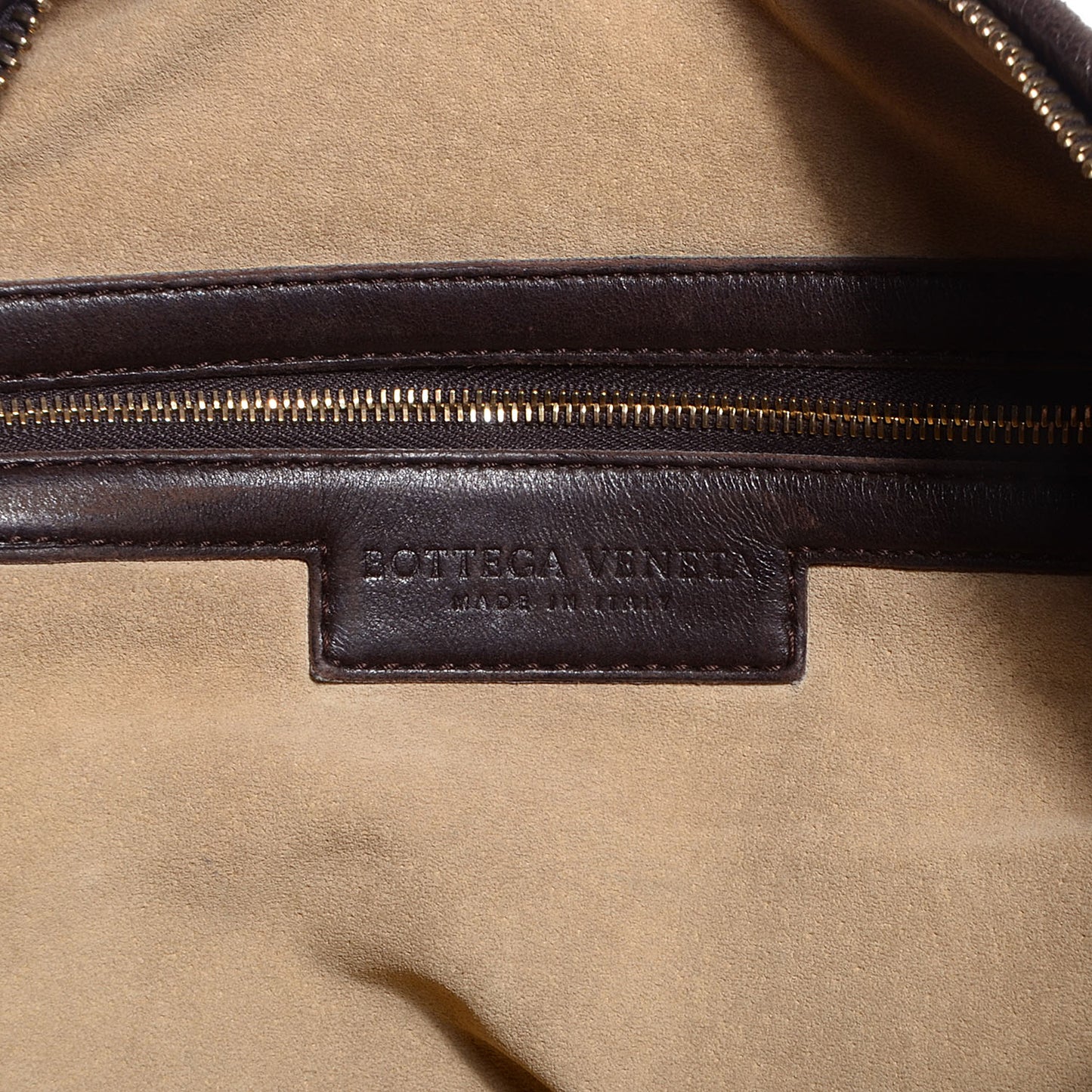 Nappa Intrecciato Large Veneta Hobo Ebano