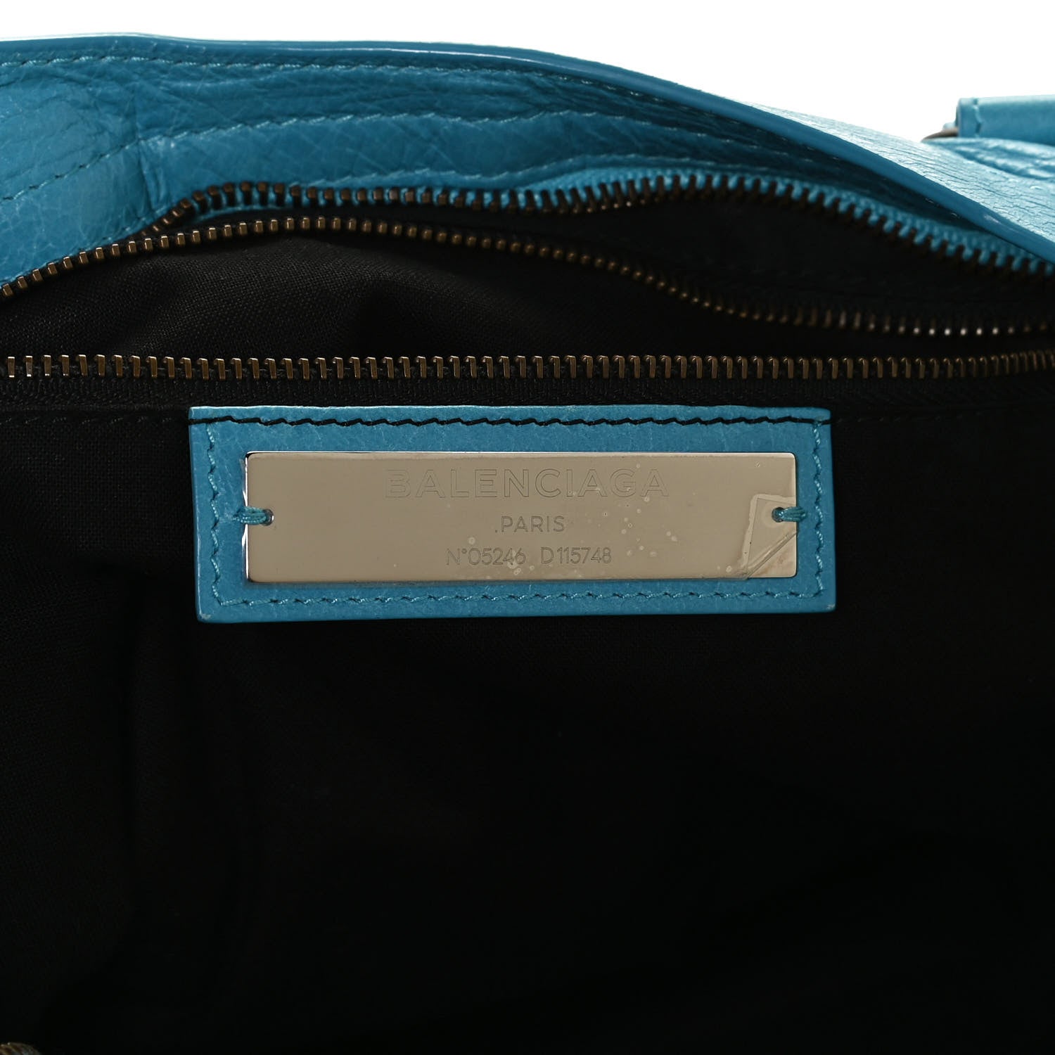 Balenciaga Agneau Classic Hardware City Bleu Azur Clair 5 of 10