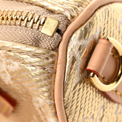 Louis Vuitton Monoglam Nano Speedy Beige 10 of 16