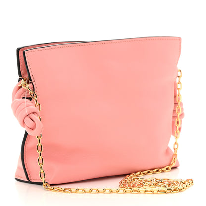 Loewe Calfskin Nano Flamenco Knot Clutch Warm Blossom 3 of 11