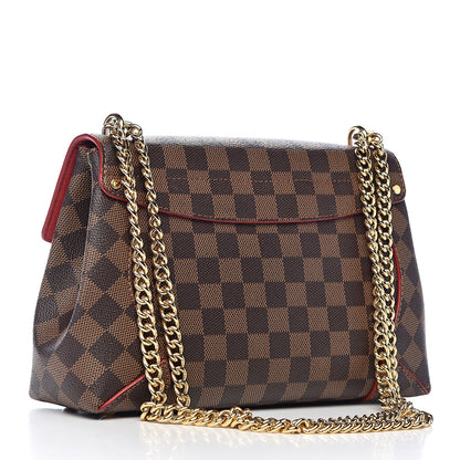 Louis Vuitton Damier Ebene Caissa Clutch Cherry 3 of 9