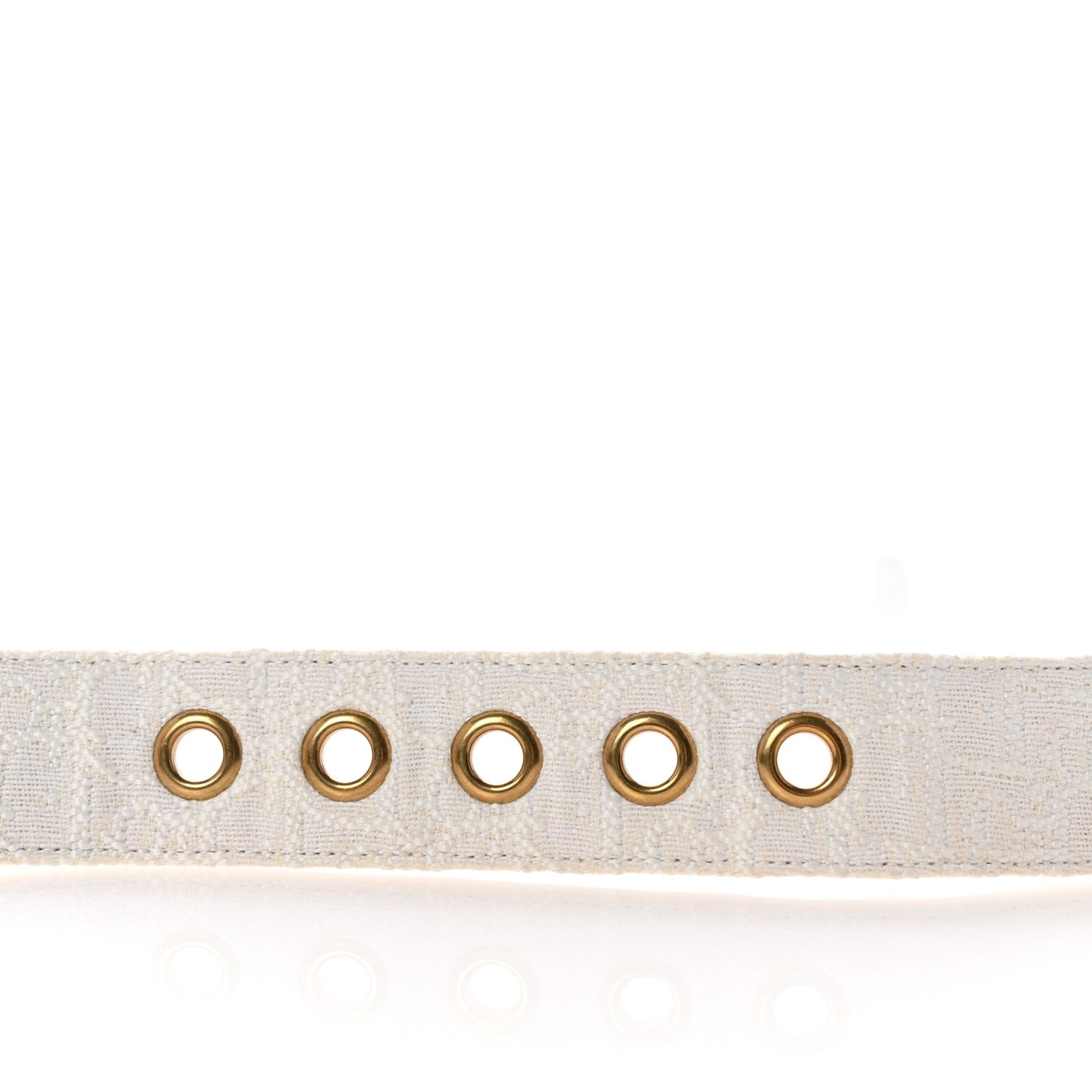 Oblique Diorquake Belt 75 30 Ivory