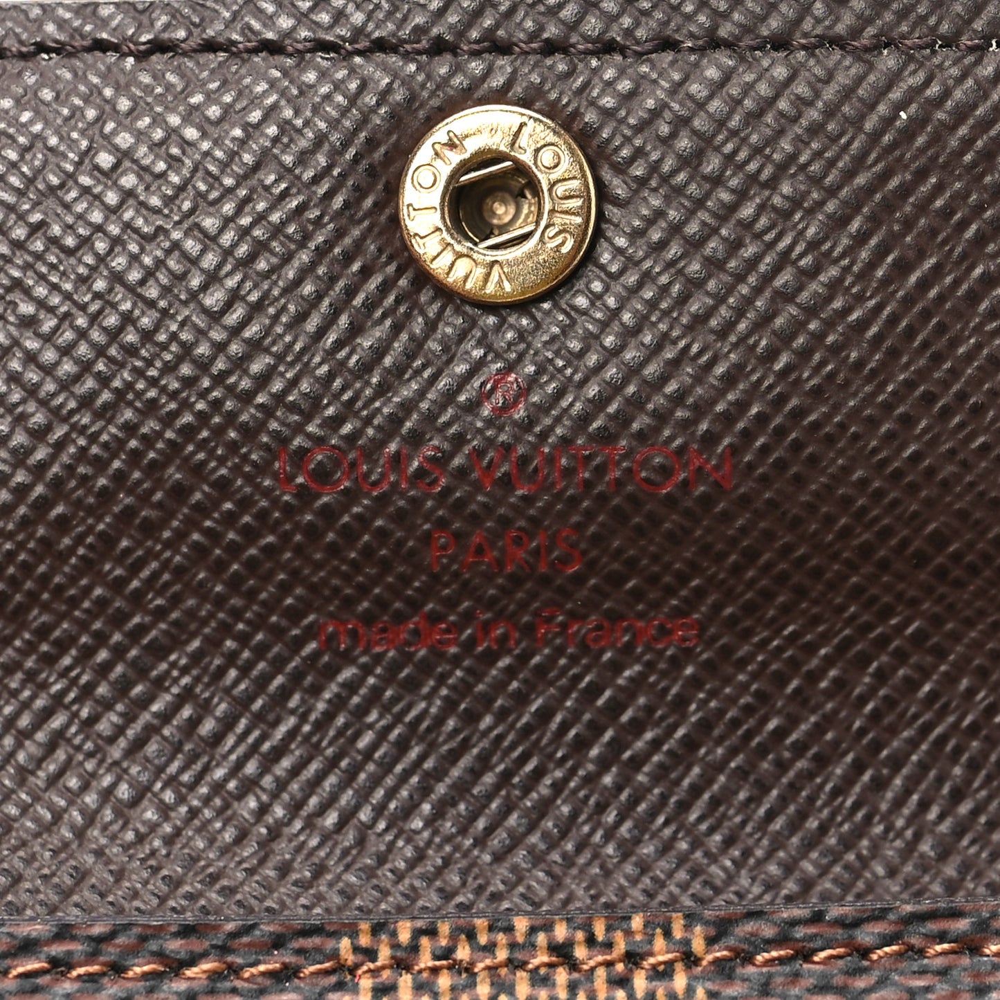 Damier Ebene Ludlow Wallet