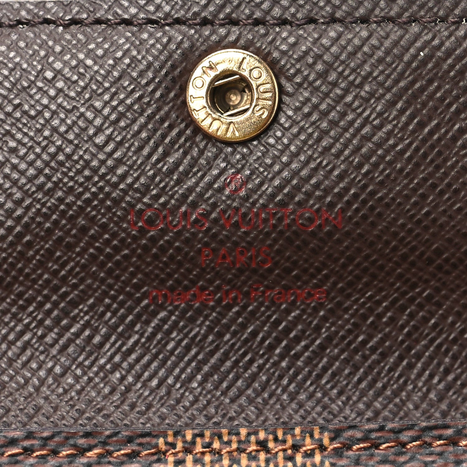 Louis Vuitton Damier Ebene Ludlow Wallet 6 of 6