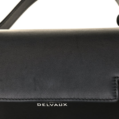 Delvaux Smooth Calfskin GM Tempete Satchel Black 7 of 7