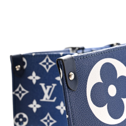 Louis Vuitton Monogram Escale Onthego GM Blue 13 of 15