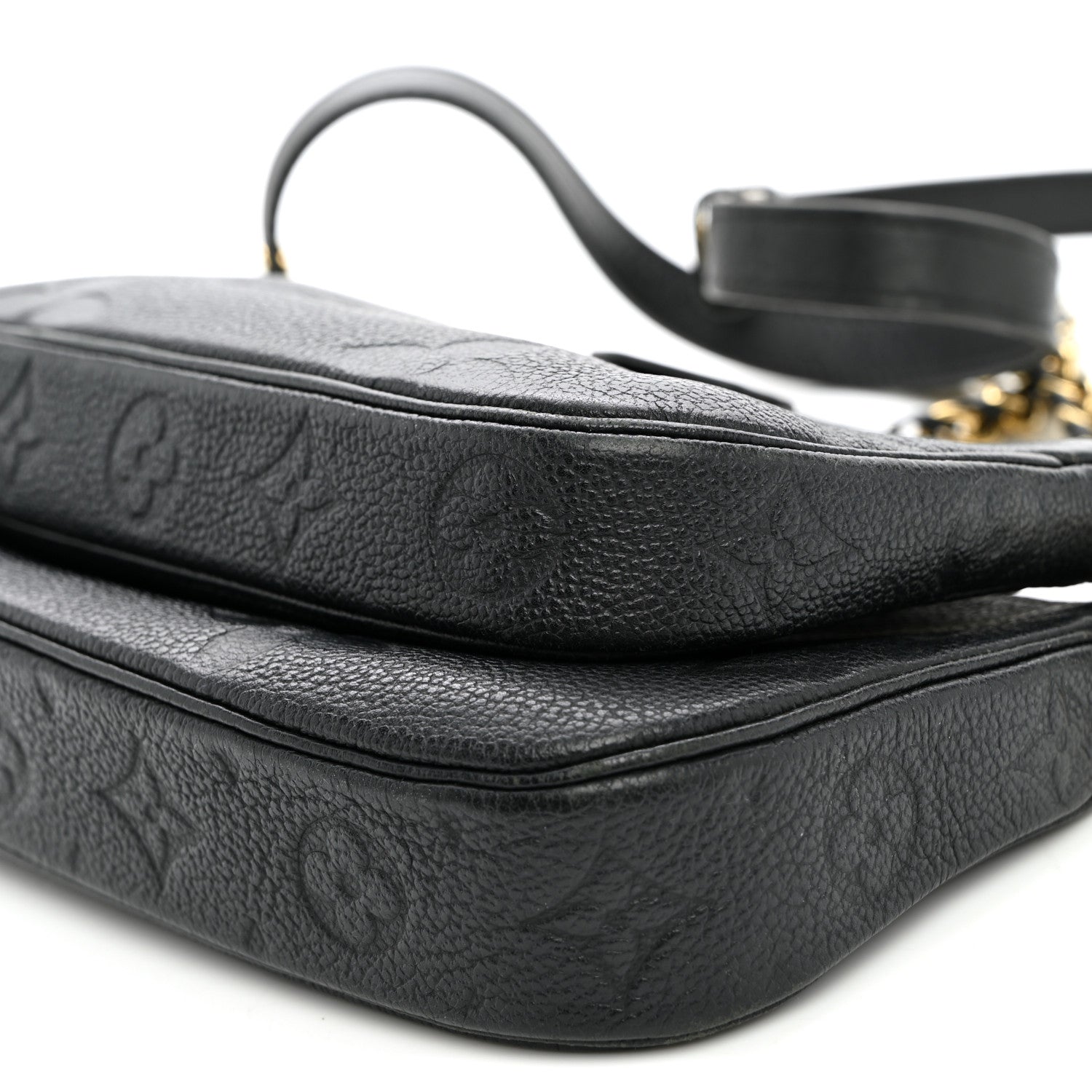Louis Vuitton Empreinte Monogram Giant Multi Pochette Accessories Black 10 of 12