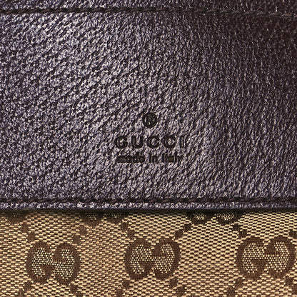 Gucci Monogram Web Belt Bag Dark Brown 8 of 12