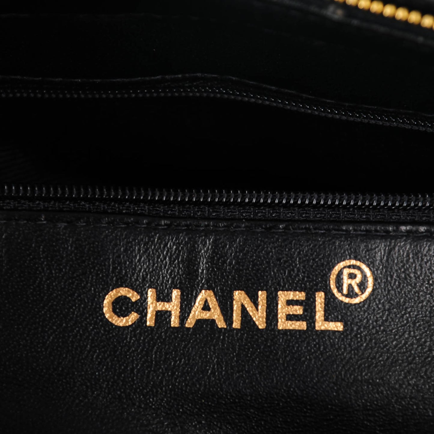 Lambskin Quilted Shoulder Bag Black