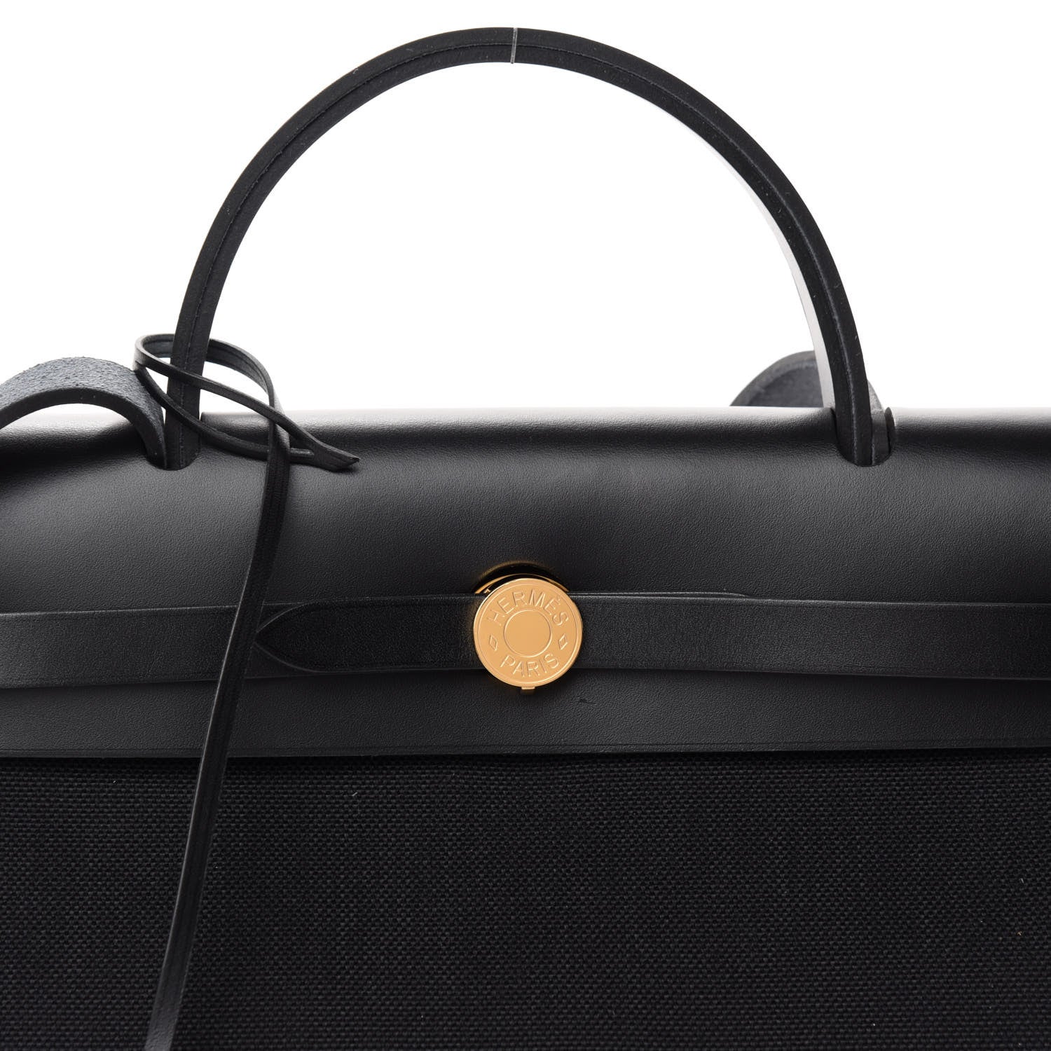 Hermes Toile Vache Hunter Herbag Zip PM 31 Black 10 of 11