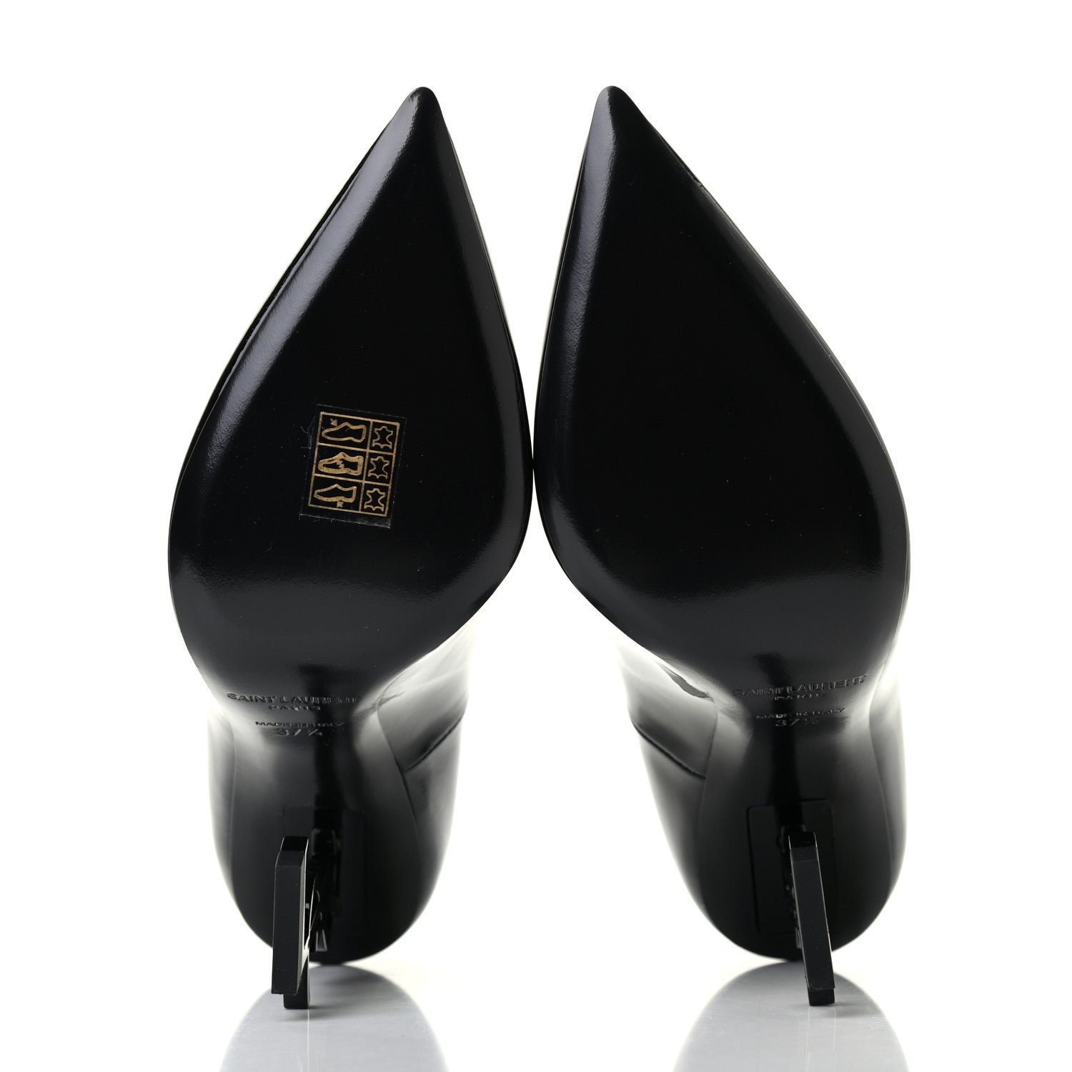 Saint Laurent Patent Opyum 110 Pumps 37.5 Black 4 of 8