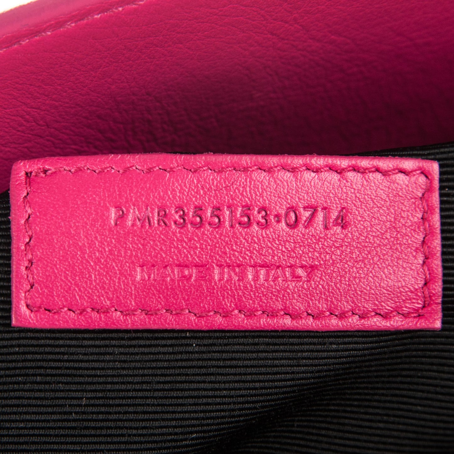 Calfskin Small Sac De Jour Lipstick Fuchsia