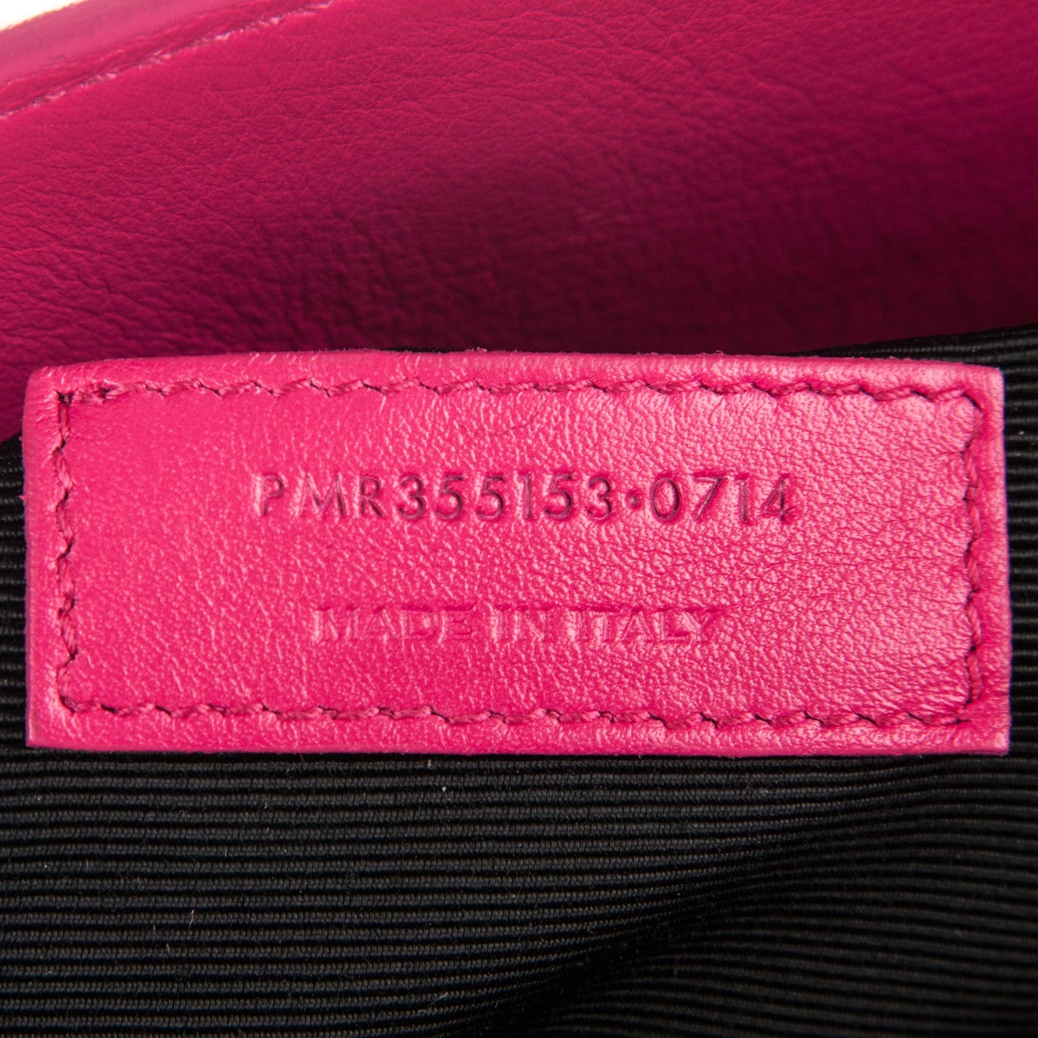 Saint Laurent Calfskin Small Sac De Jour Lipstick Fuchsia 7 of 7