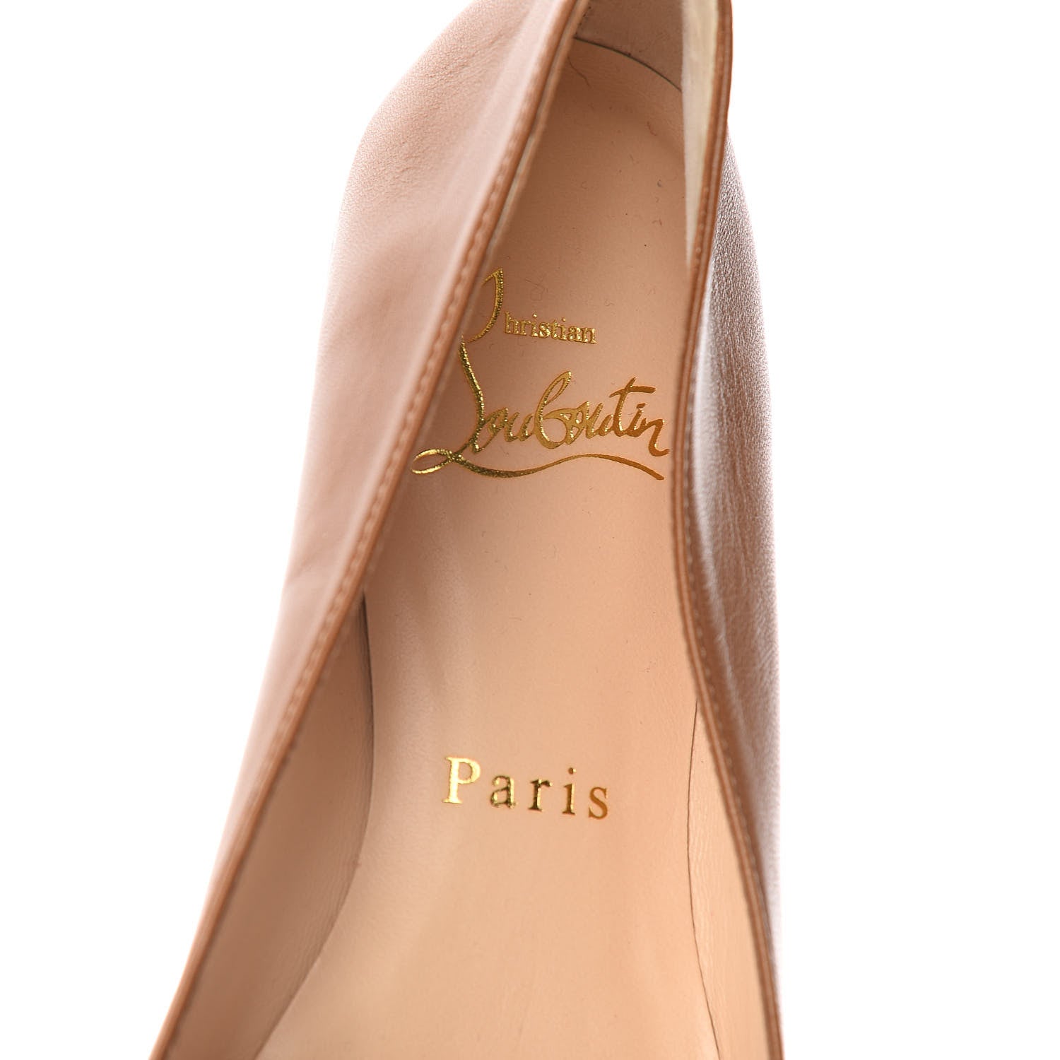 Christian Louboutin Shiny Nappa Ballalla Flats 36.5 Safari 7 of 7