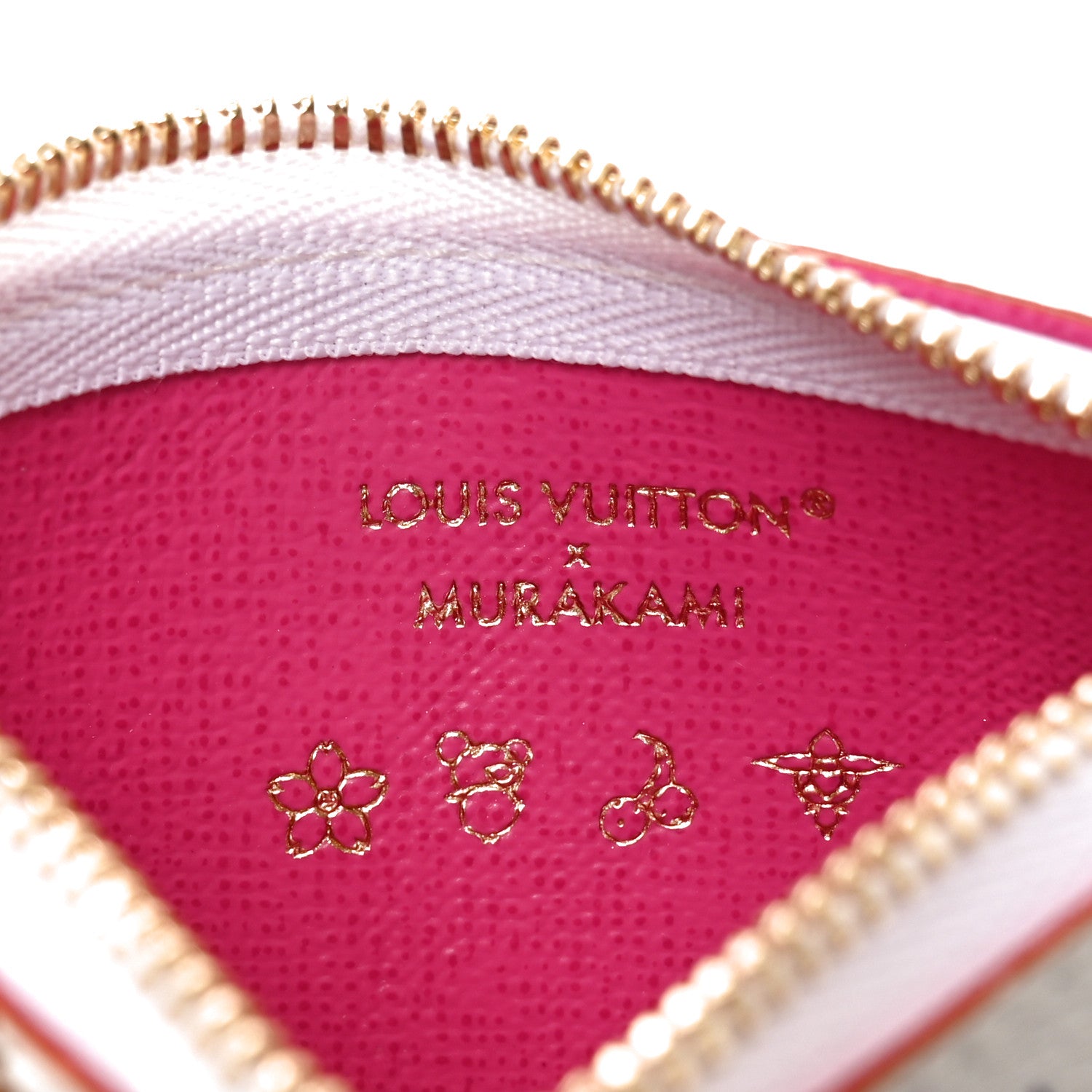 Louis Vuitton LV X TM Monogram Multicolor Key Pouch White 6 of 7