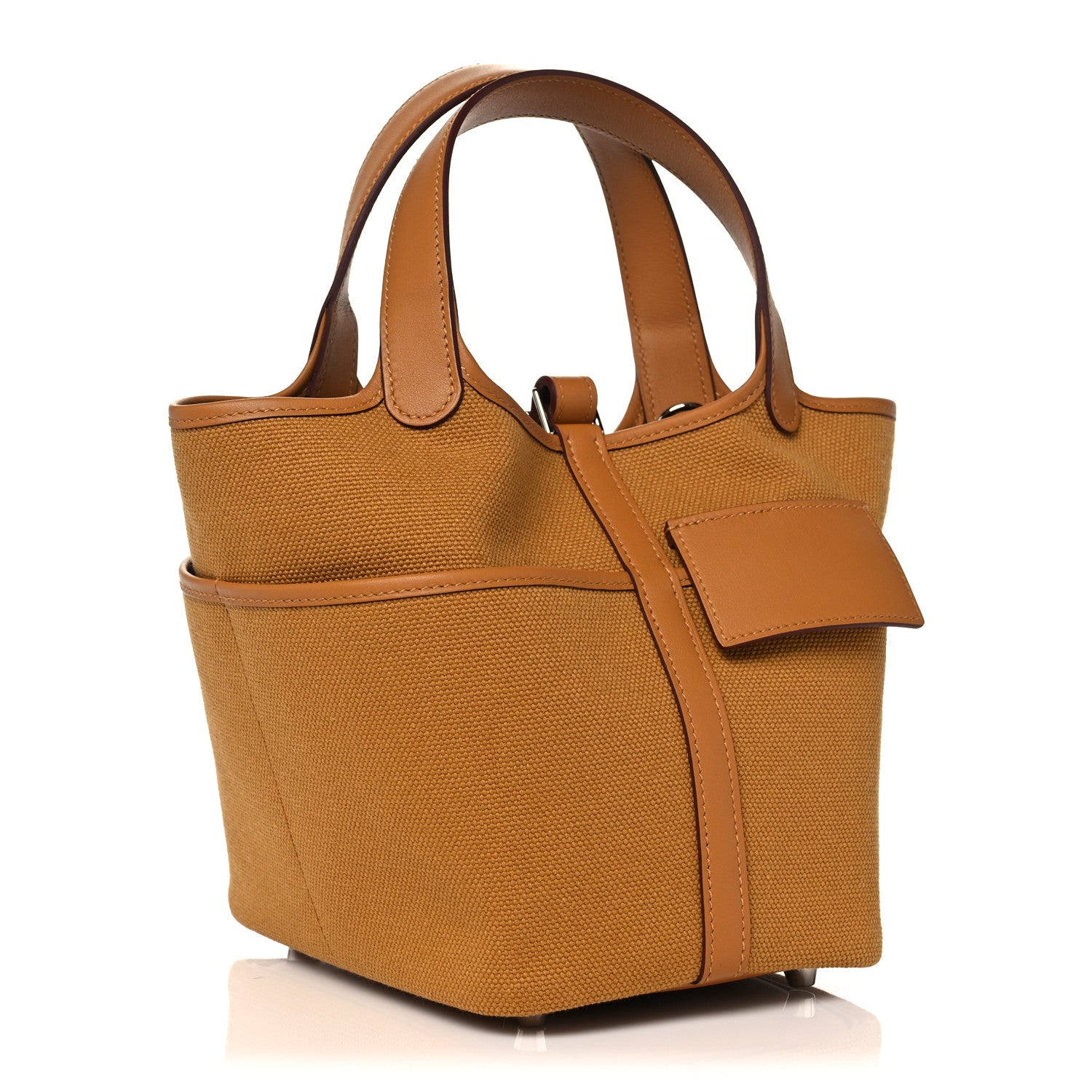 Hermes Toile Goeland Swift Cargo Picotin Lock 18 Sesame 3 of 10