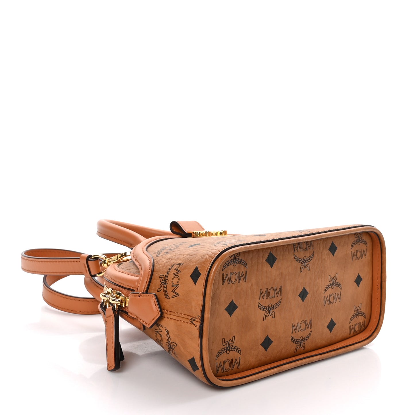 Visetos Tracy Small Tote Cognac