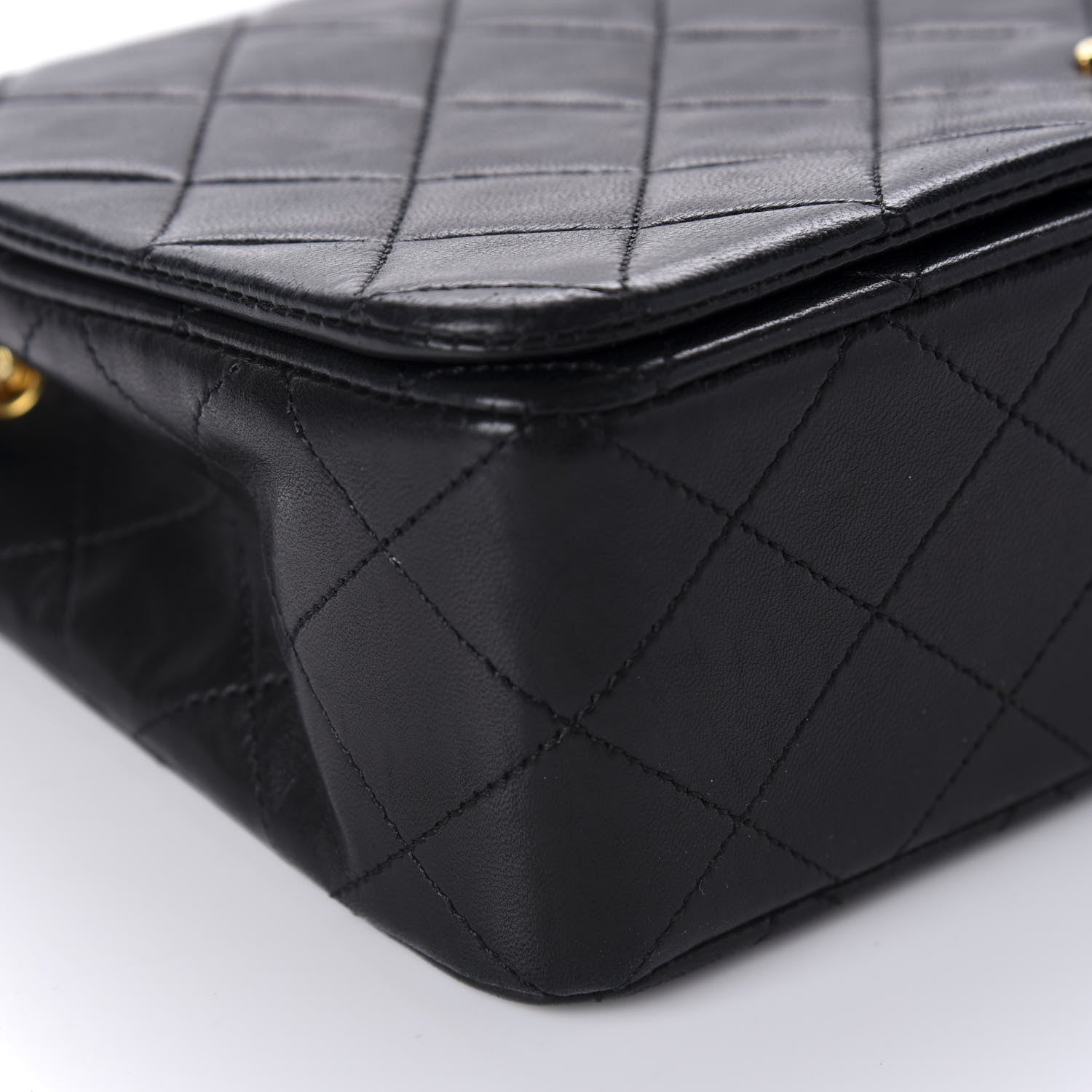 Chanel Lambskin Quilted Small Single Flap Black 6 of 12