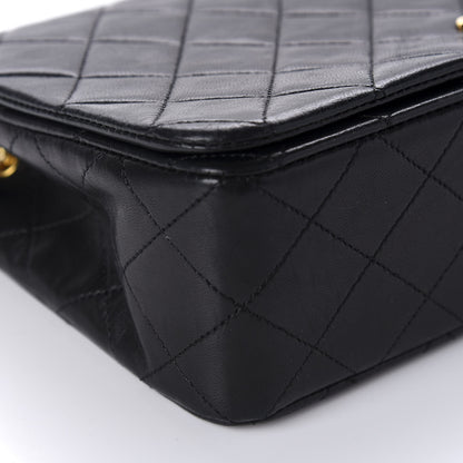 Chanel Lambskin Quilted Small Single Flap Black 6 of 12