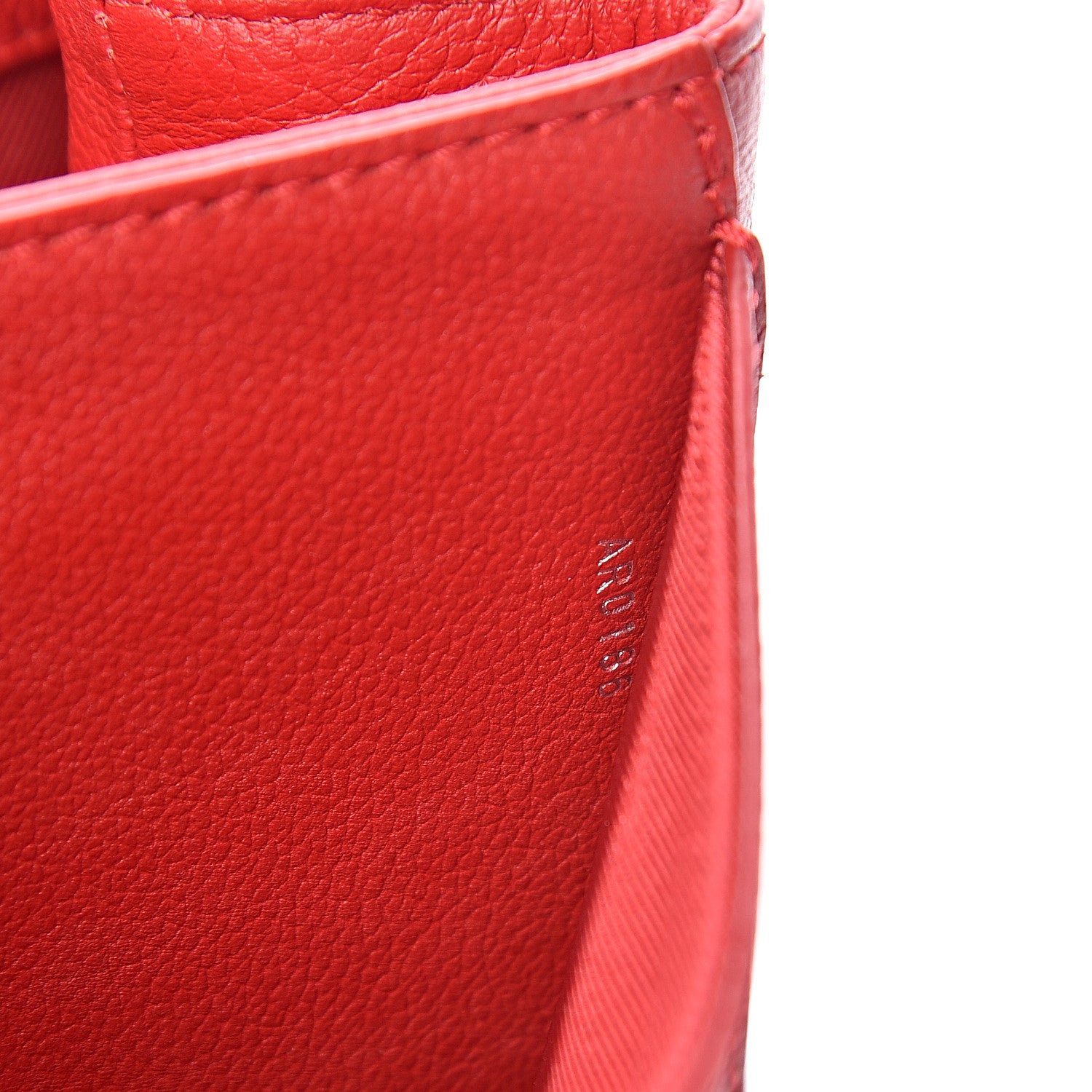 Louis Vuitton Calfskin Lockme II Chain Bag BB Rubis 6 of 11