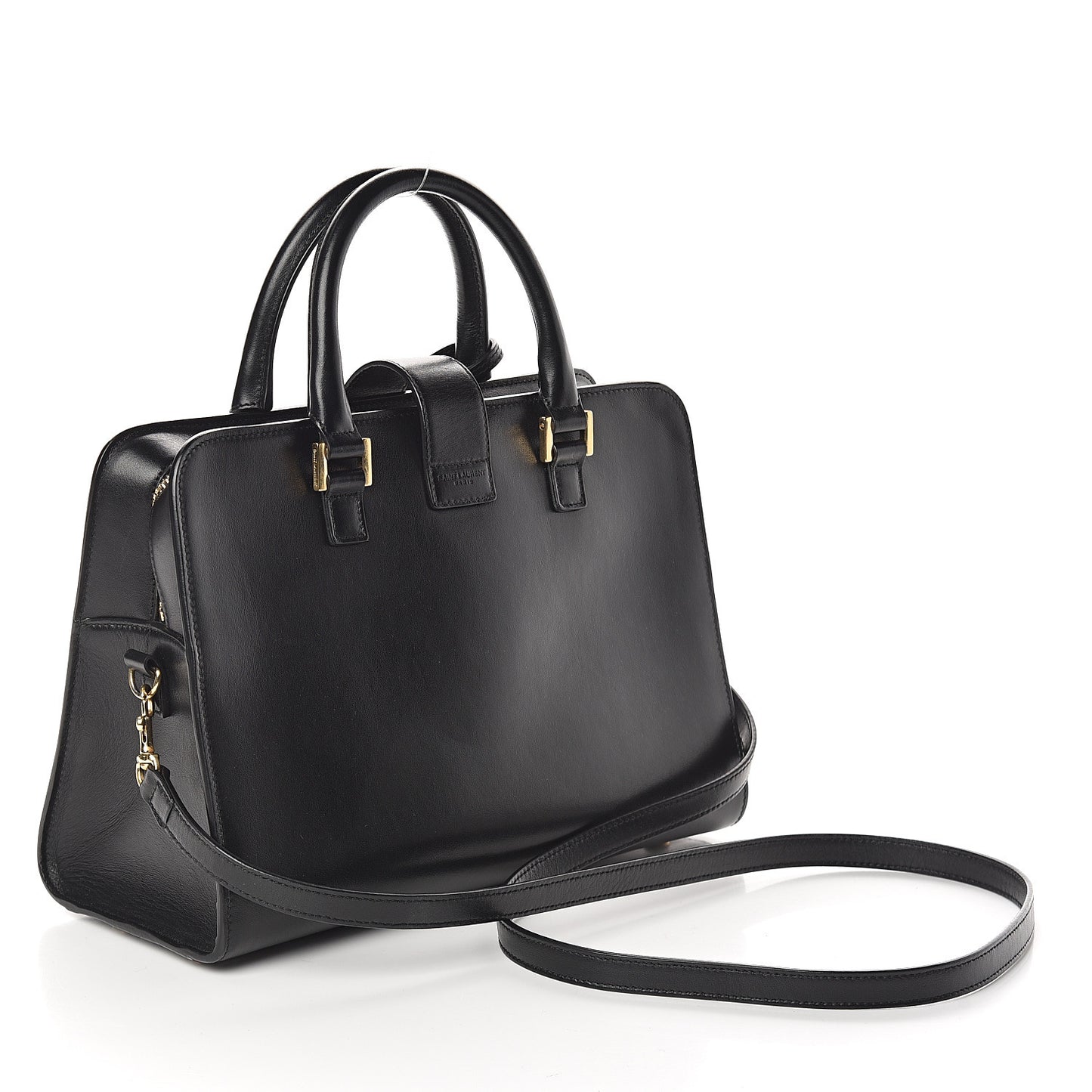 Smooth Calfskin Small Monogram Cabas Black