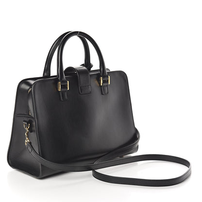 Saint Laurent Smooth Calfskin Small Monogram Cabas Black 2 of 8
