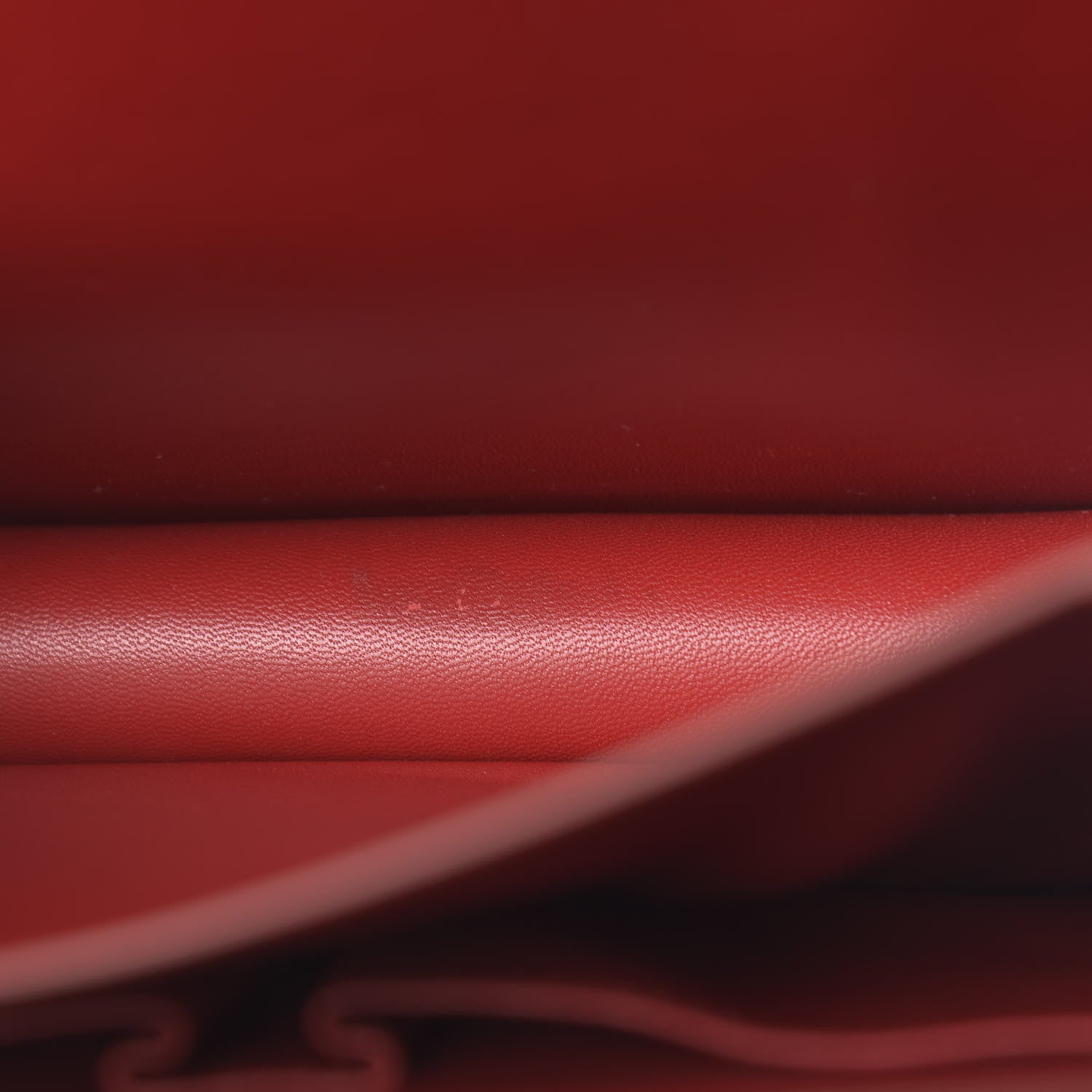 Celine Box Calfskin Medium Classic Box Flap Bag Red 11 of 14