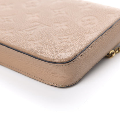 Louis Vuitton Empreinte Pochette Felicie Chain Wallet Papyrus 13 of 17