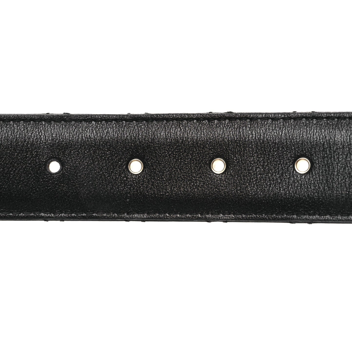 Lambskin Quilted CC Chain Belt 95 38 Black