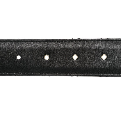 Chanel Lambskin Quilted CC Chain Belt 95 38 Black 4 of 7