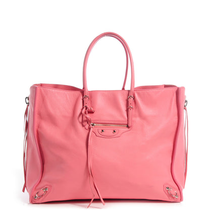 Balenciaga Veau Souple Papier A4 Zip Around Rose Flamingo 1 of 10