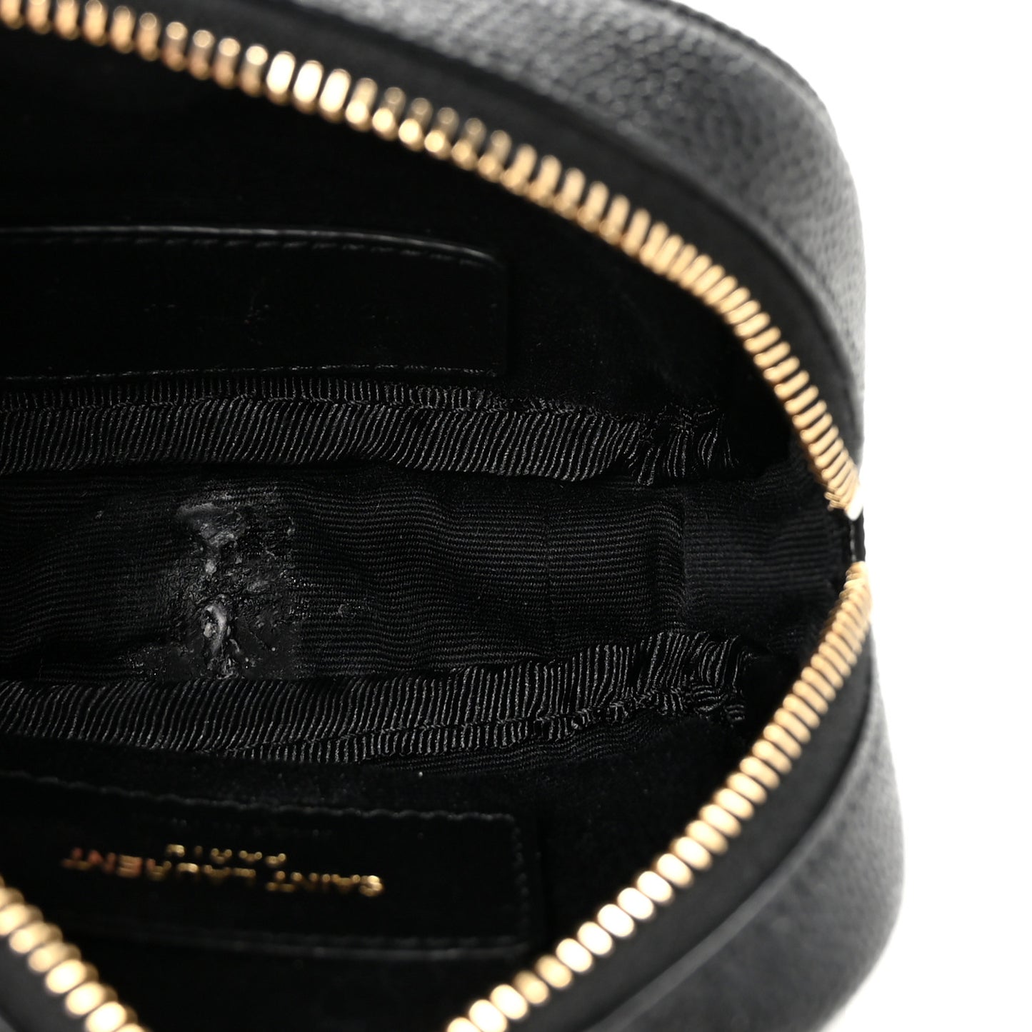 Grain De Poudre Matelasse Monogram Baby Lou Camera Bag Black