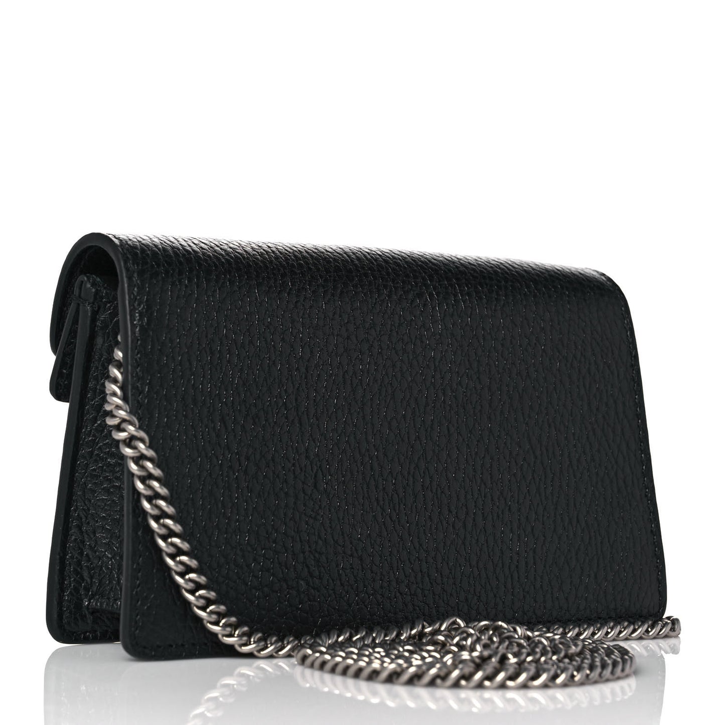 Calfskin Super Mini Dionysus Shoulder Bag Black