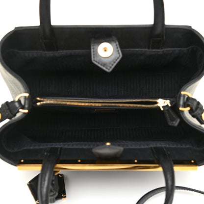 Fendi Vitello Elite Petite 2Jours Tote Black 5 of 11