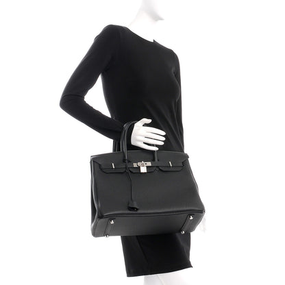 Hermes Togo Birkin 35 Black 2 of 37