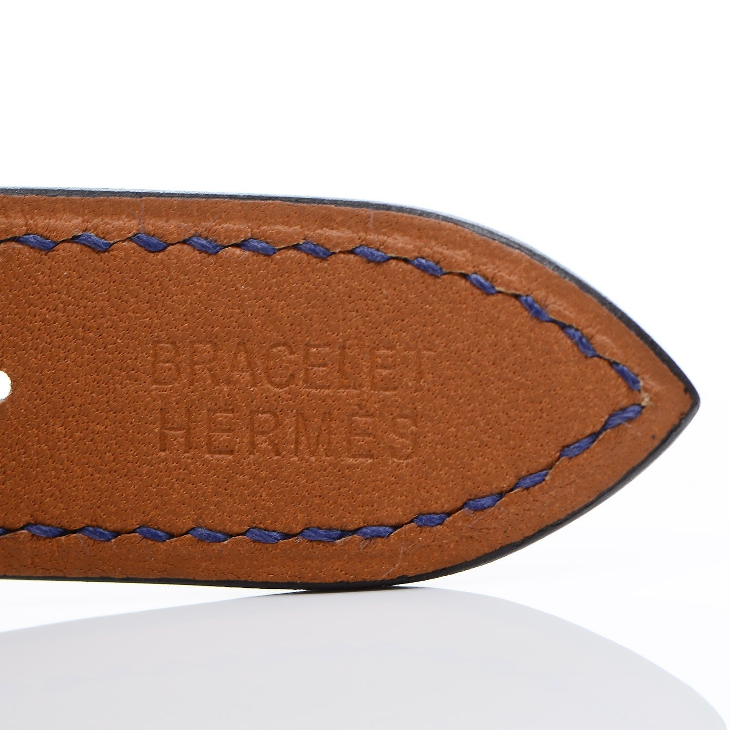 Hermes Stainless Steel Swift 41mm Arceau Automatic Watch Bleu Electrique 7 of 8
