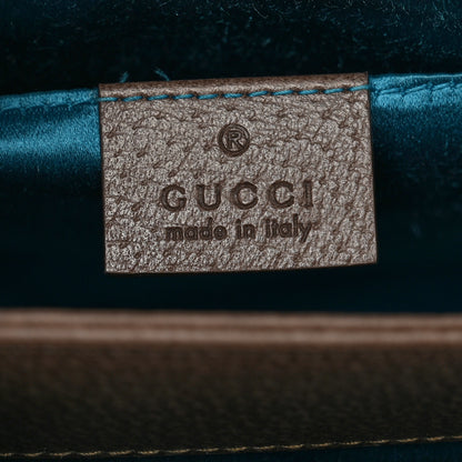 Gucci GG Supreme Monogram Web Small Ophidia Chain Shoulder Bag Brown 7 of 10