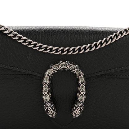 Gucci Calfskin Super Mini Dionysus Shoulder Bag Black 7 of 10