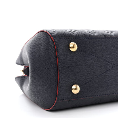 Louis Vuitton Empreinte Montaigne BB Marine Rouge 9 of 10