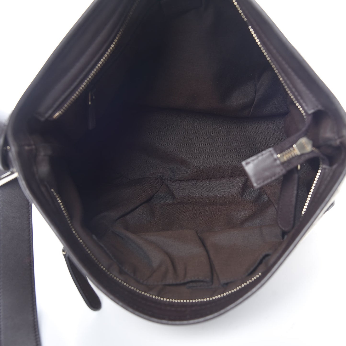 Monogram Messenger Bag Dark Brown
