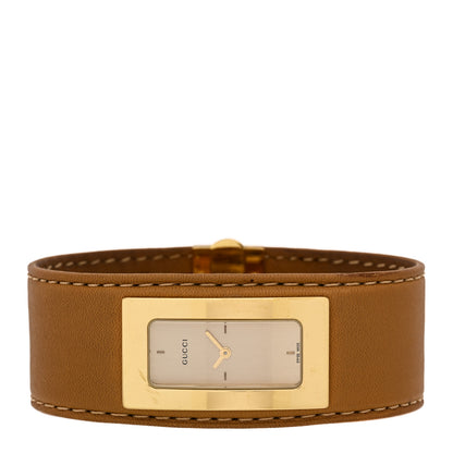 Gucci Stainless Steel Calfskin 25mm 7800S Quartz Watch Brown 2 of 5