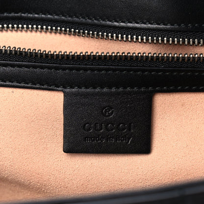 Gucci Calfskin Web Quilted Large Dionysus Tote Bag Black 6 of 12