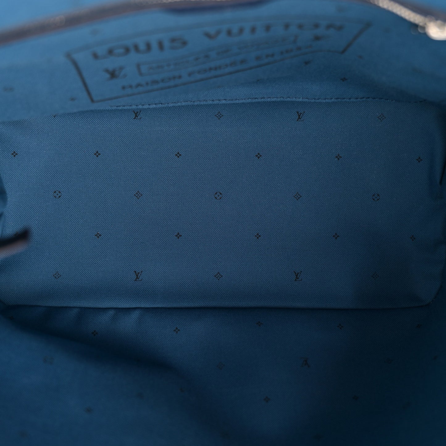 Monogram Escale Neverfull MM Blue