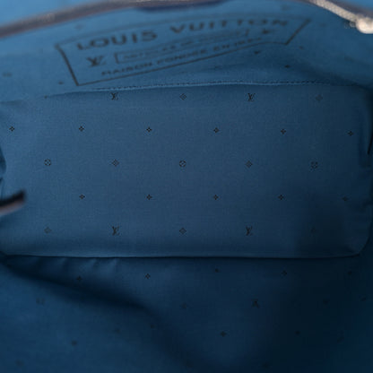 Louis Vuitton Monogram Escale Neverfull MM Blue 6 of 12