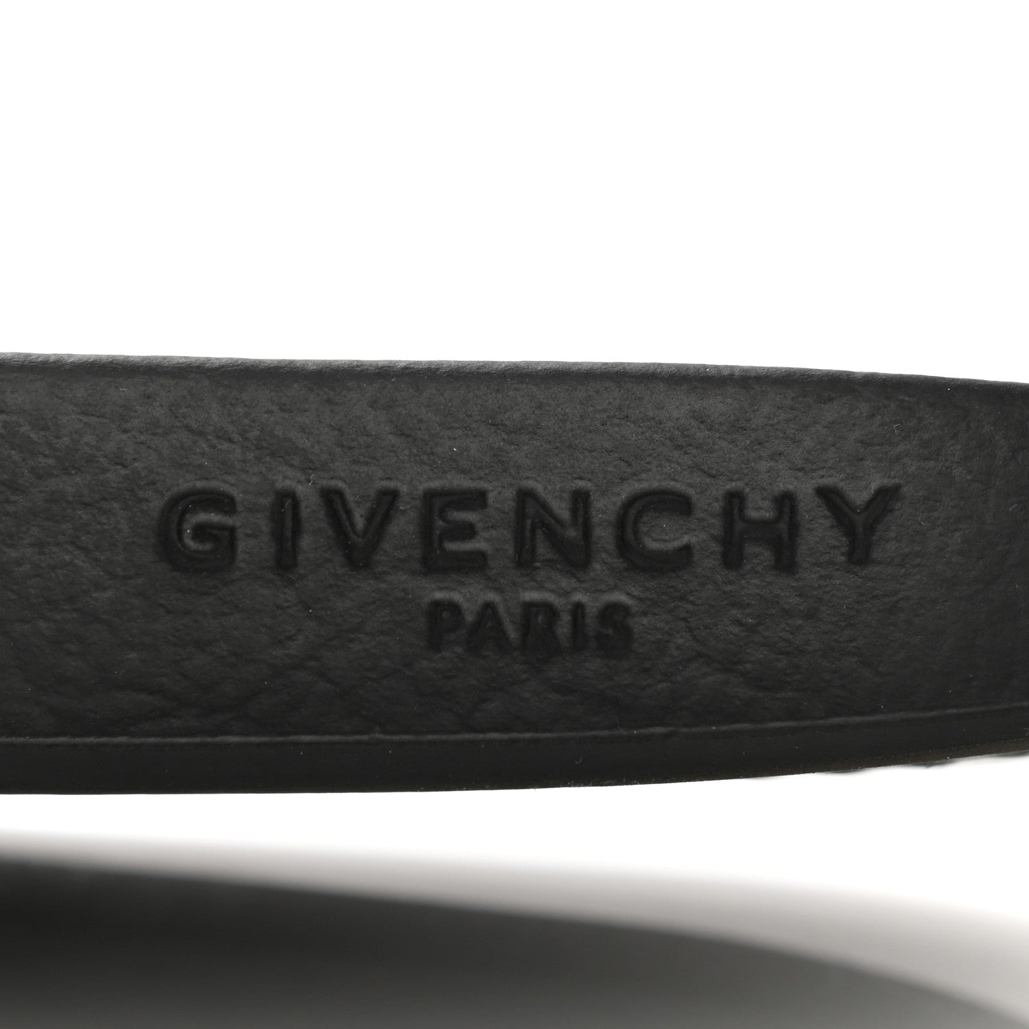 Givenchy Rubber Logo Pool Slide Sandals 38 Black 7 of 13