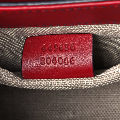 Gucci Soft Microguccissima Mini Emily Chain Shoulder Bag Rosso 7 of 11