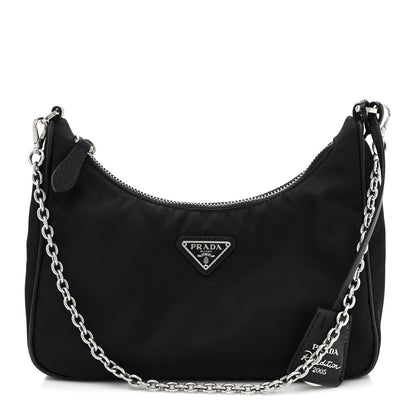 Prada Nylon Re-Edition 2005 Shoulder Bag Black 1 of 12