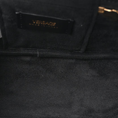Versace Lambskin Tag Vanity Bag Black 5 of 10