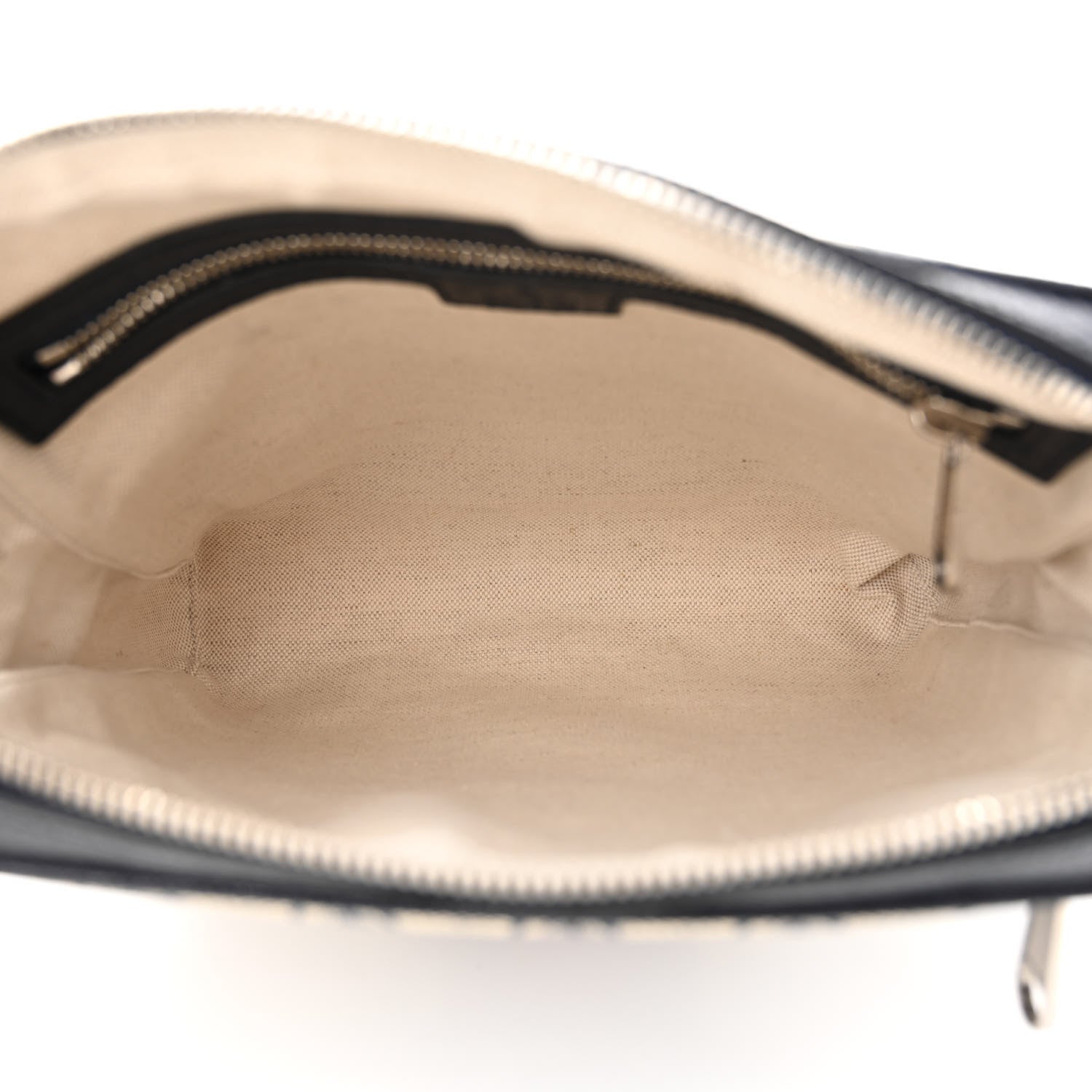 Gucci GG Supreme Monogram Textured Dollar Calfskin Web Small Ophidia Messenger Bag Beige Blue 5 of 10