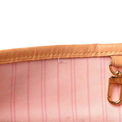 Louis Vuitton Damier Azur Delightful MM Rose Ballerine 11 of 20